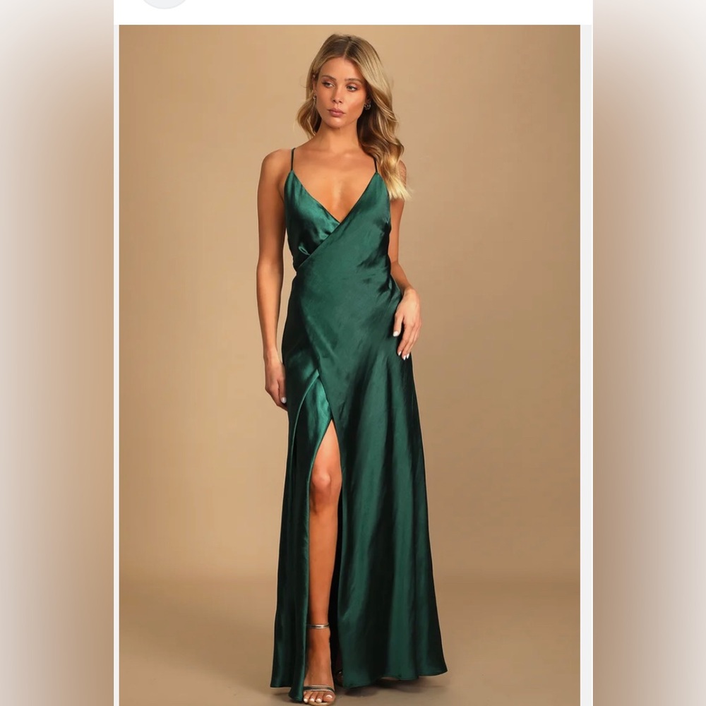 Lulus Fondly Loved Wrap Dress